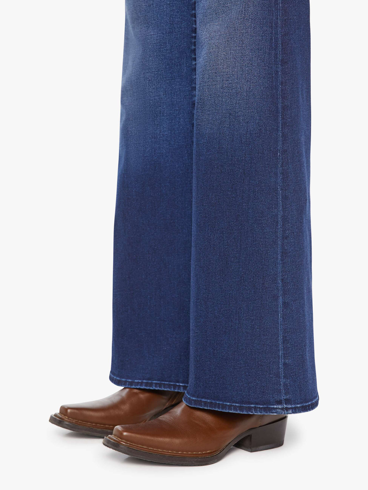 Mother The Hustler Roller Sneak Jeans