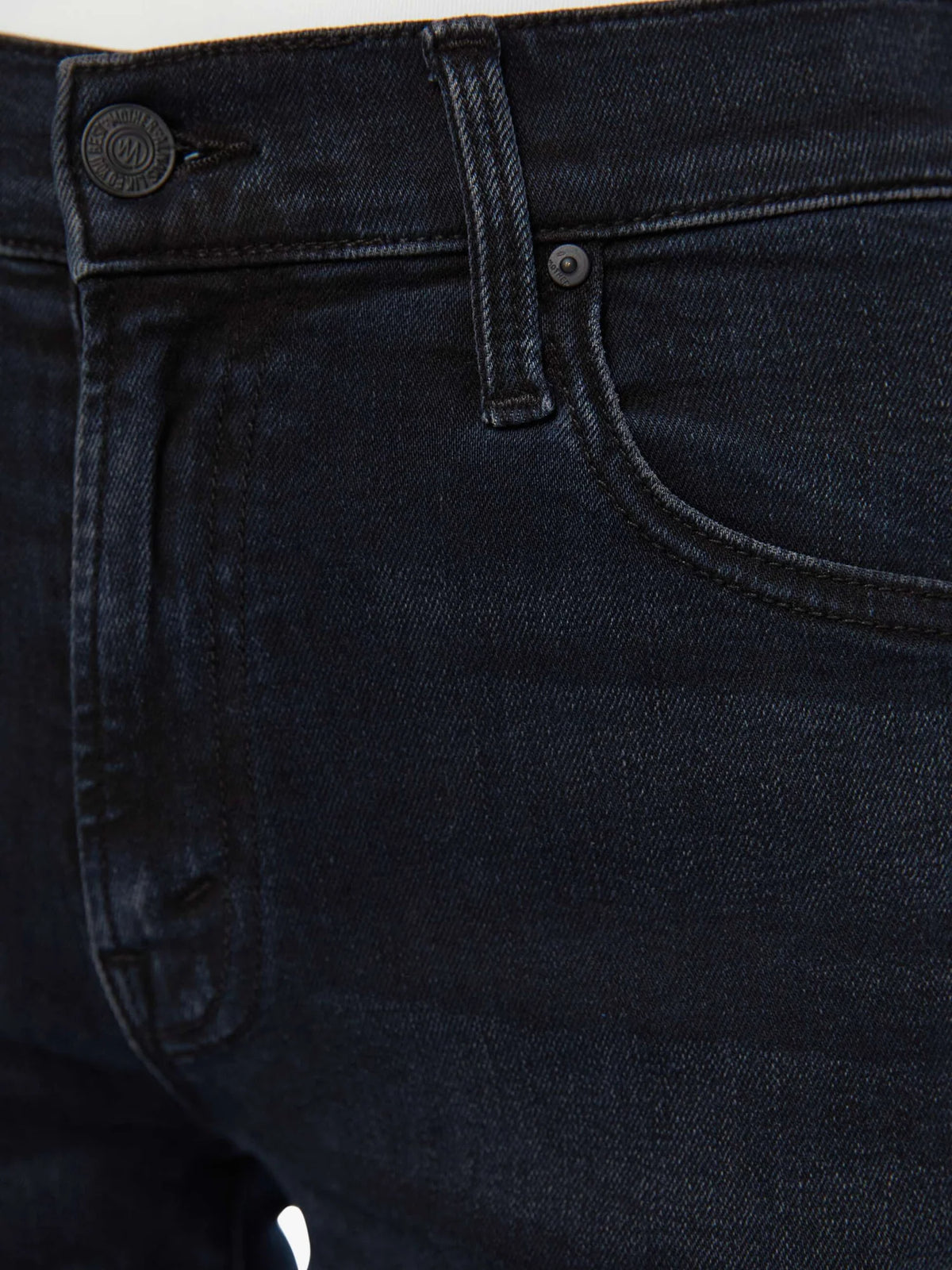 MOTHER The Mid Rise Rambler Zip Ankle Jeans