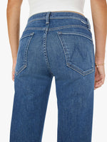 MOTHER The Mid Rise Rambler Zip Ankle Jean