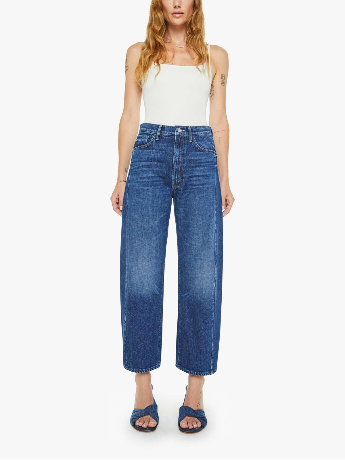 Mother The Half Pipe Ankle Jeans
