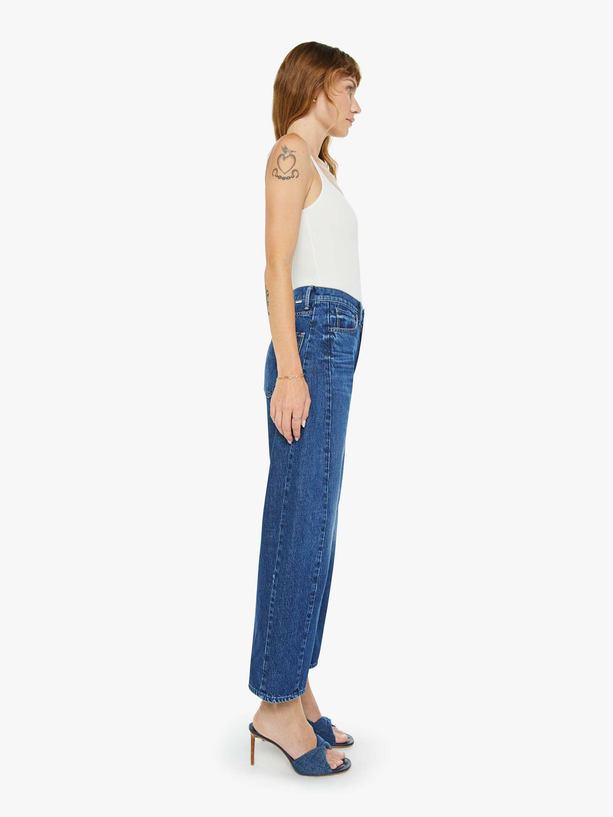 Mother The Half Pipe Ankle Jeans