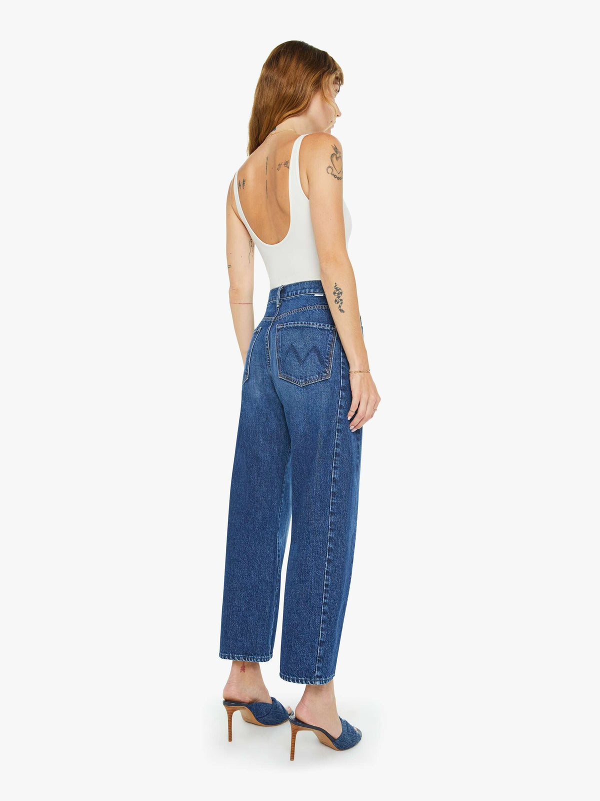 Mother The Half Pipe Ankle Jeans