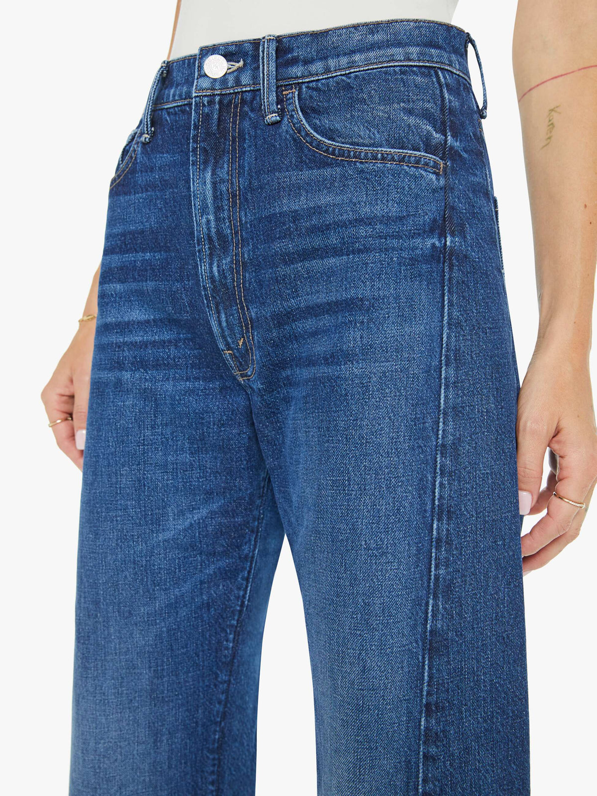 Mother The Half Pipe Ankle Jeans