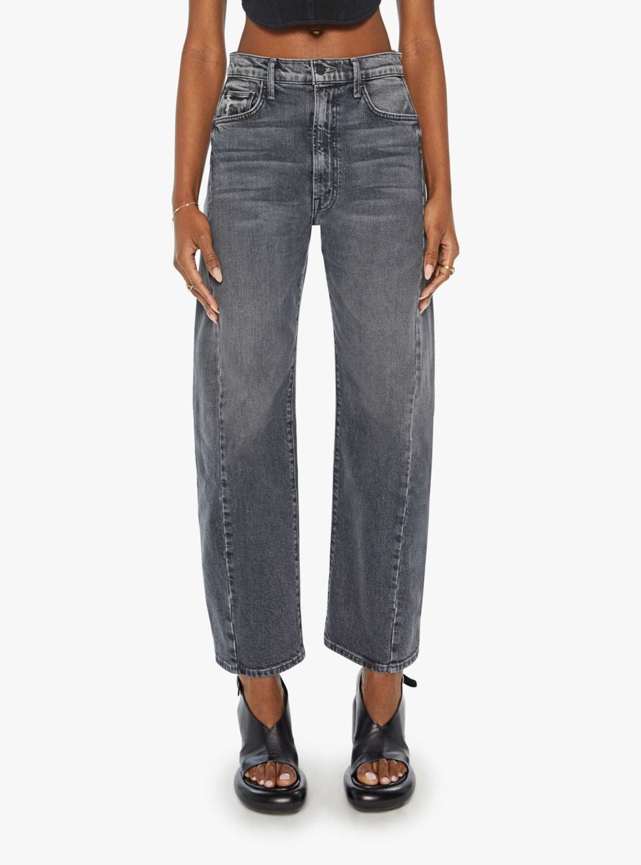 MOTHER Half Pipe Flood Jeans