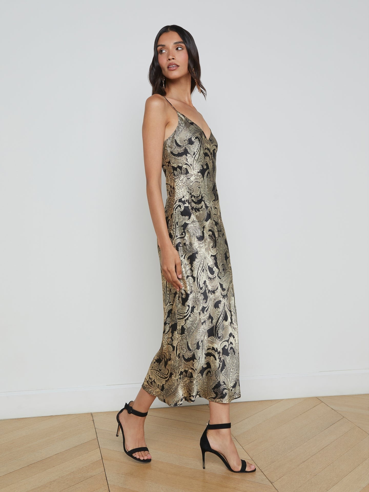 Lagence Seridie Mid Slip Dress