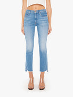 MOTHER The Insider Crop Step Fray Jeans