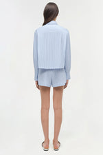 Simkhai Renata L/S Cropped Shirt