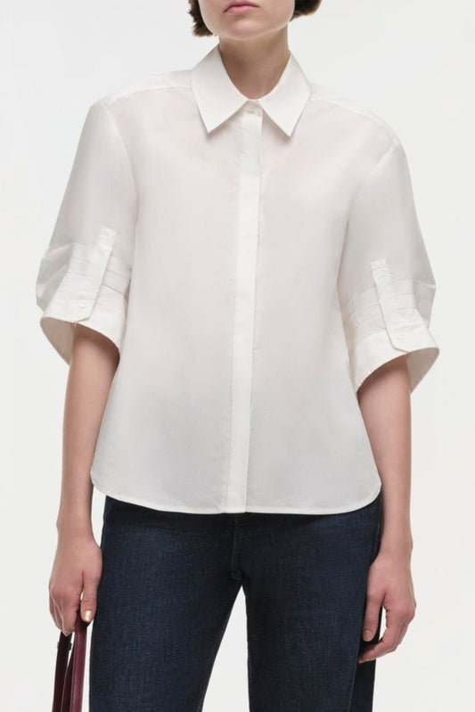 Simkhai Gemma Three Quarter Sleeve Shirt