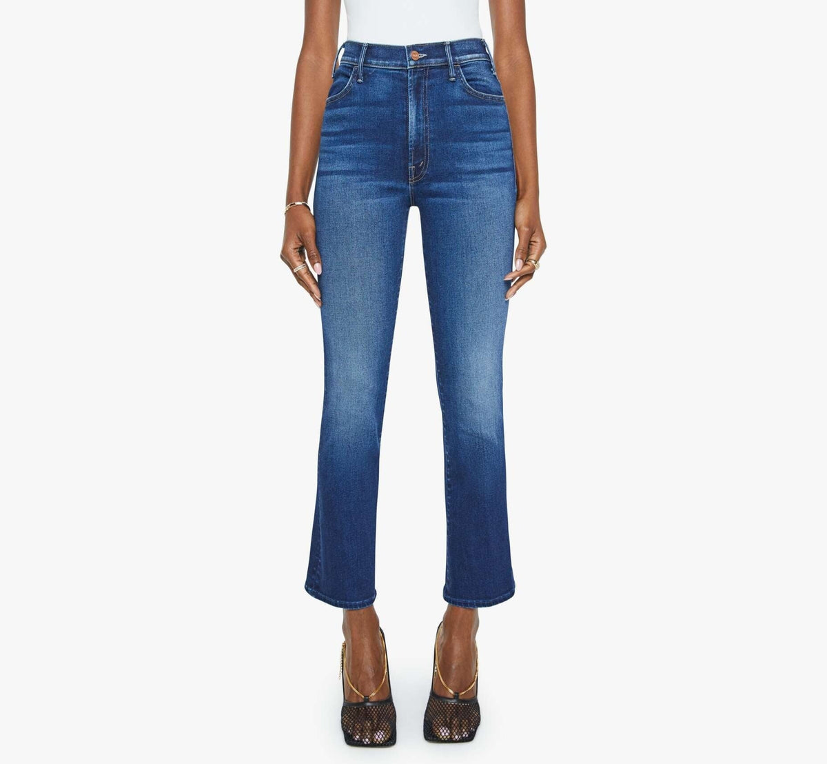MOTHER The Hustler Ankle Jeans