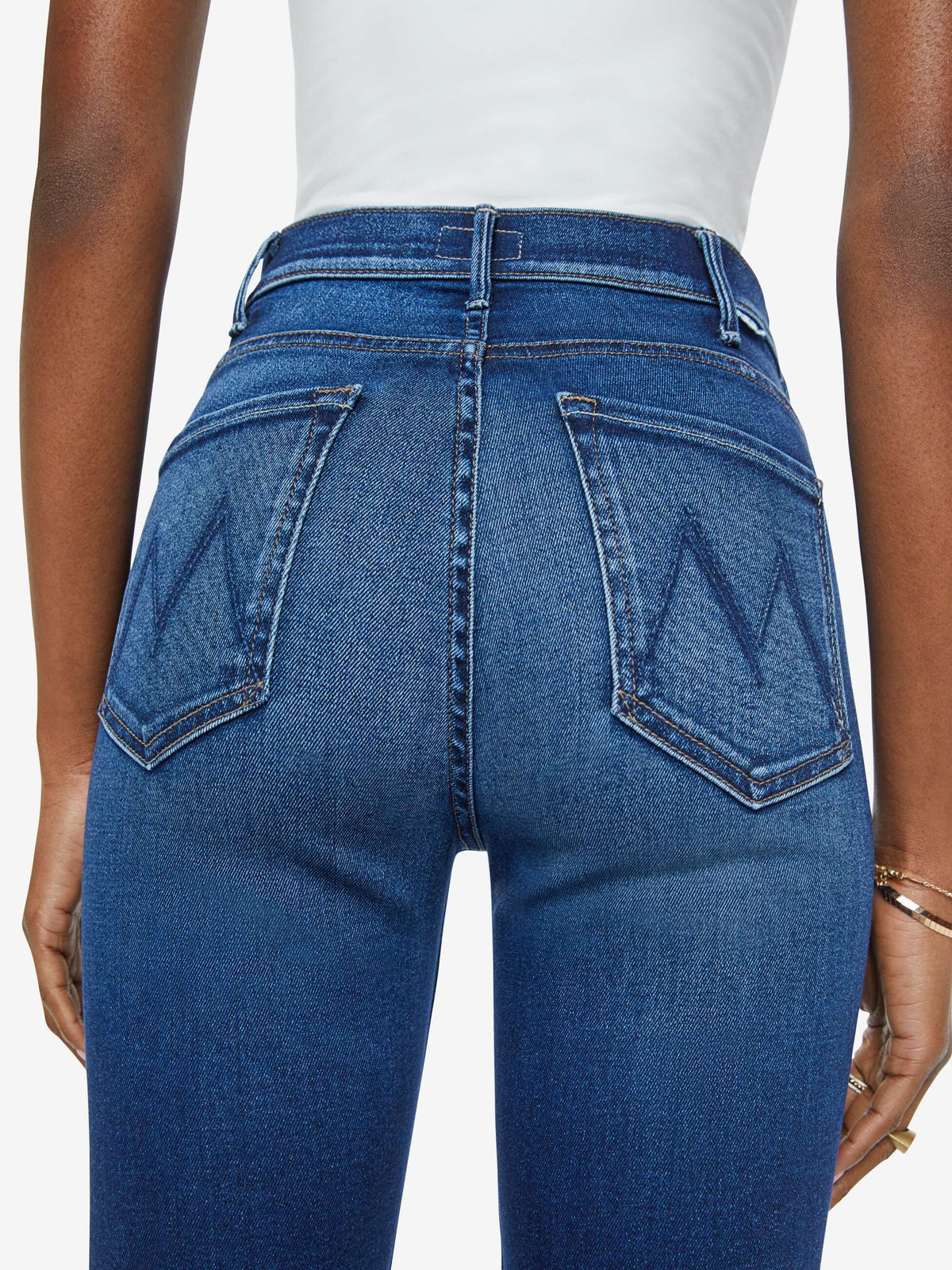 MOTHER The Hustler Ankle Jeans