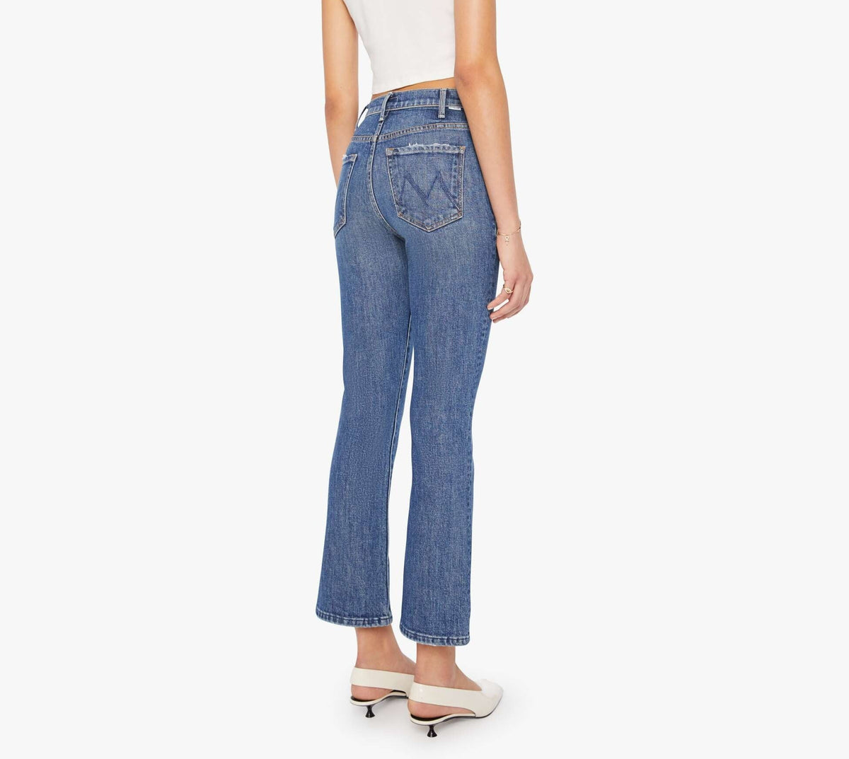 MOTHER The Hustler Ankle Jeans