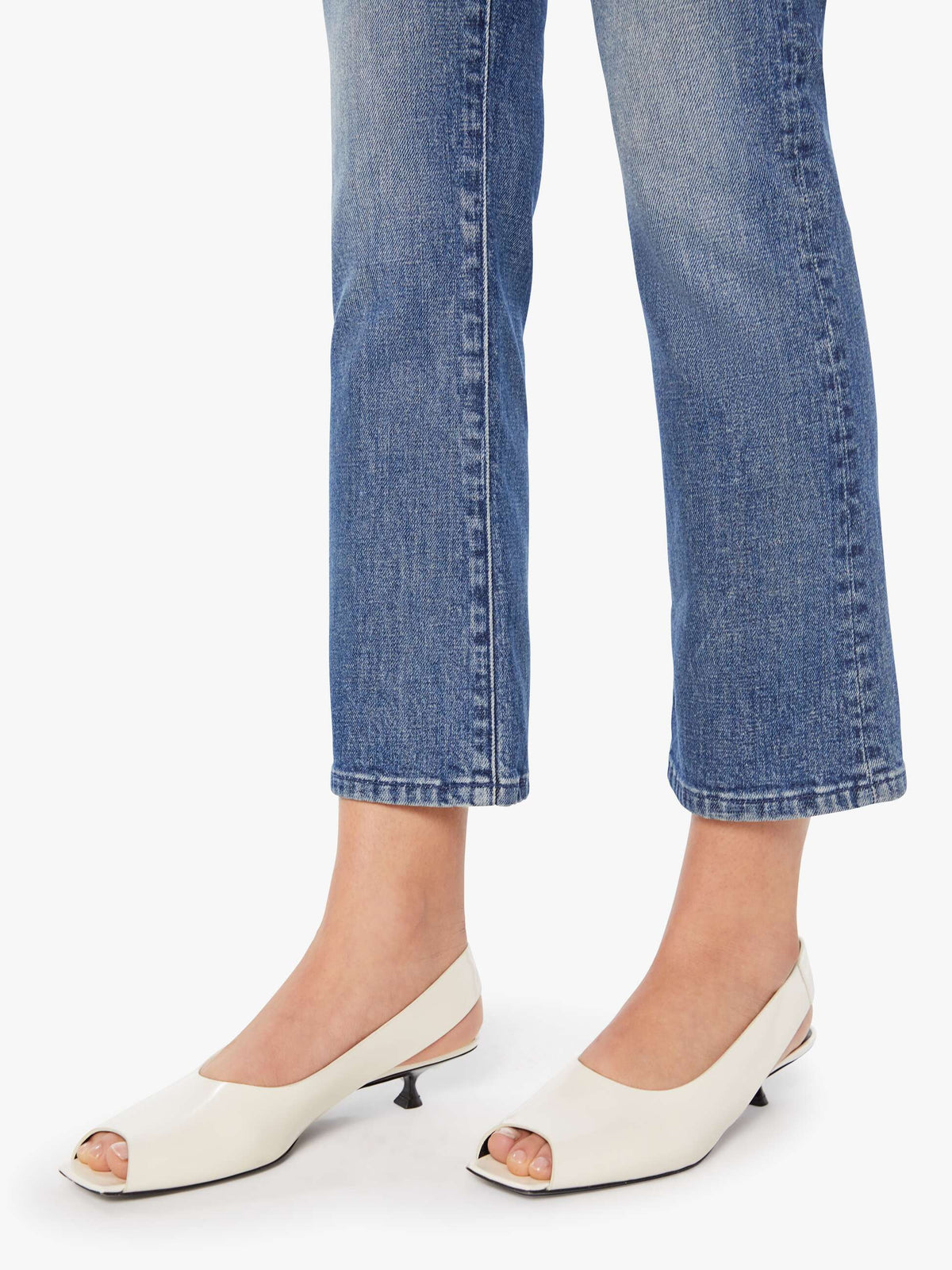 MOTHER The Hustler Ankle Jeans