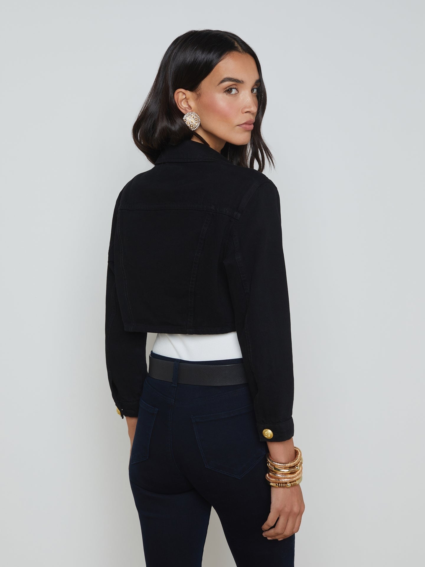 Lagence Genevie Crop Jacket