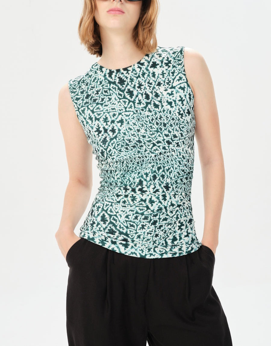 Maria Cher Baradero Jane Sleeveless Top