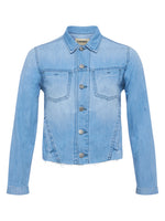 L'agence Janelle Slim Fit Denim Jacket