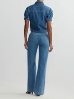 DL1961 TS Montauk Puff Sleeve Shirt_80283