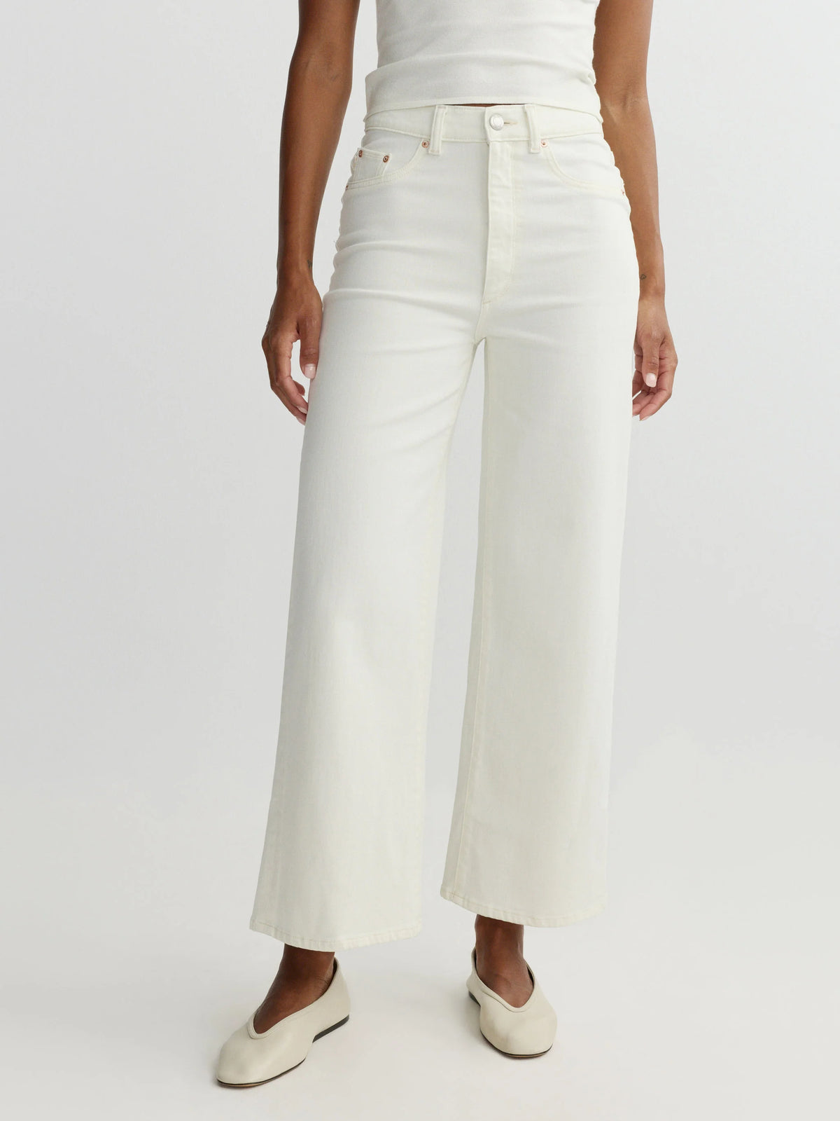 DL1961 TS Hepburn High Rise Ankle Wide Leg Jean
