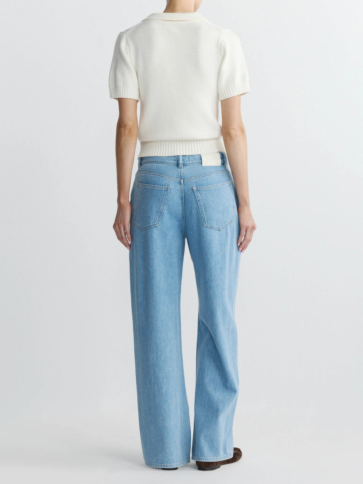 DL1961 TS Casie Mid Rise Relaxed Wide Leg Jean