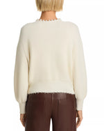 Essentiel Ideas Knit Cardigan With Pearls
