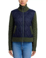 Veronica Beard Patra Mixed Media Jacket