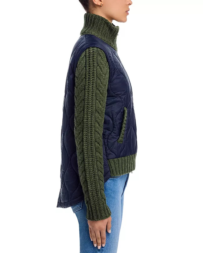 Veronica Beard Patra Mixed Media Jacket