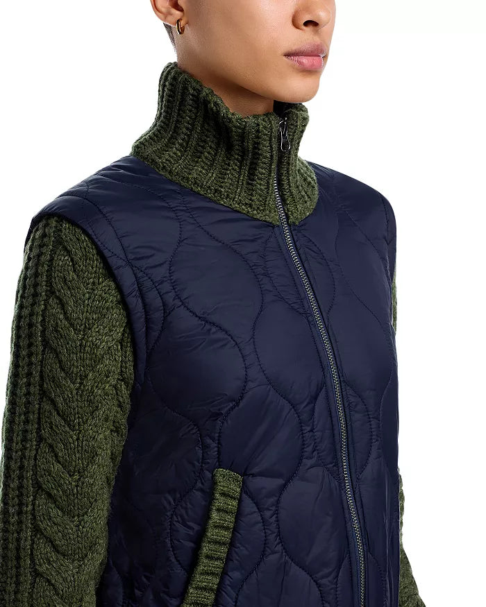 Veronica Beard Patra Mixed Media Jacket