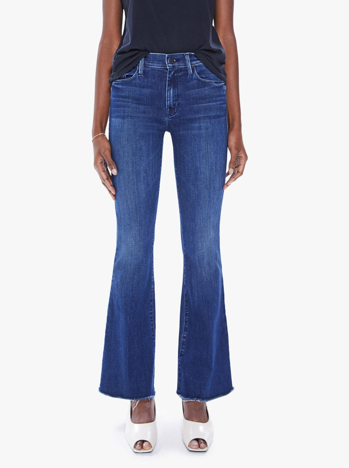 MOTHER Weekender Fray Jeans