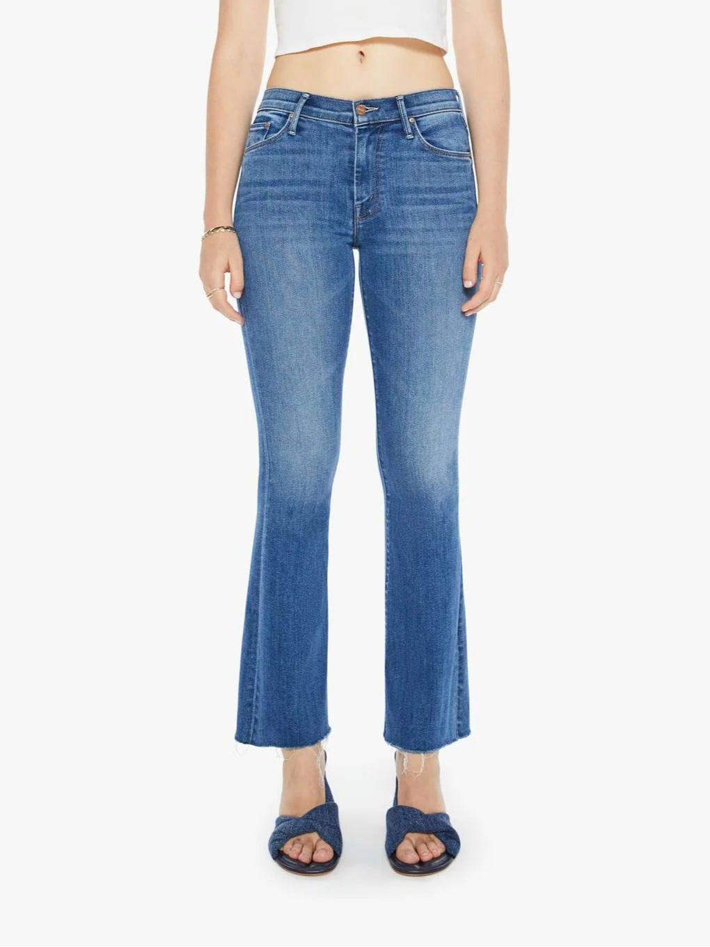 MOTHER The Weekender Fray Jeans