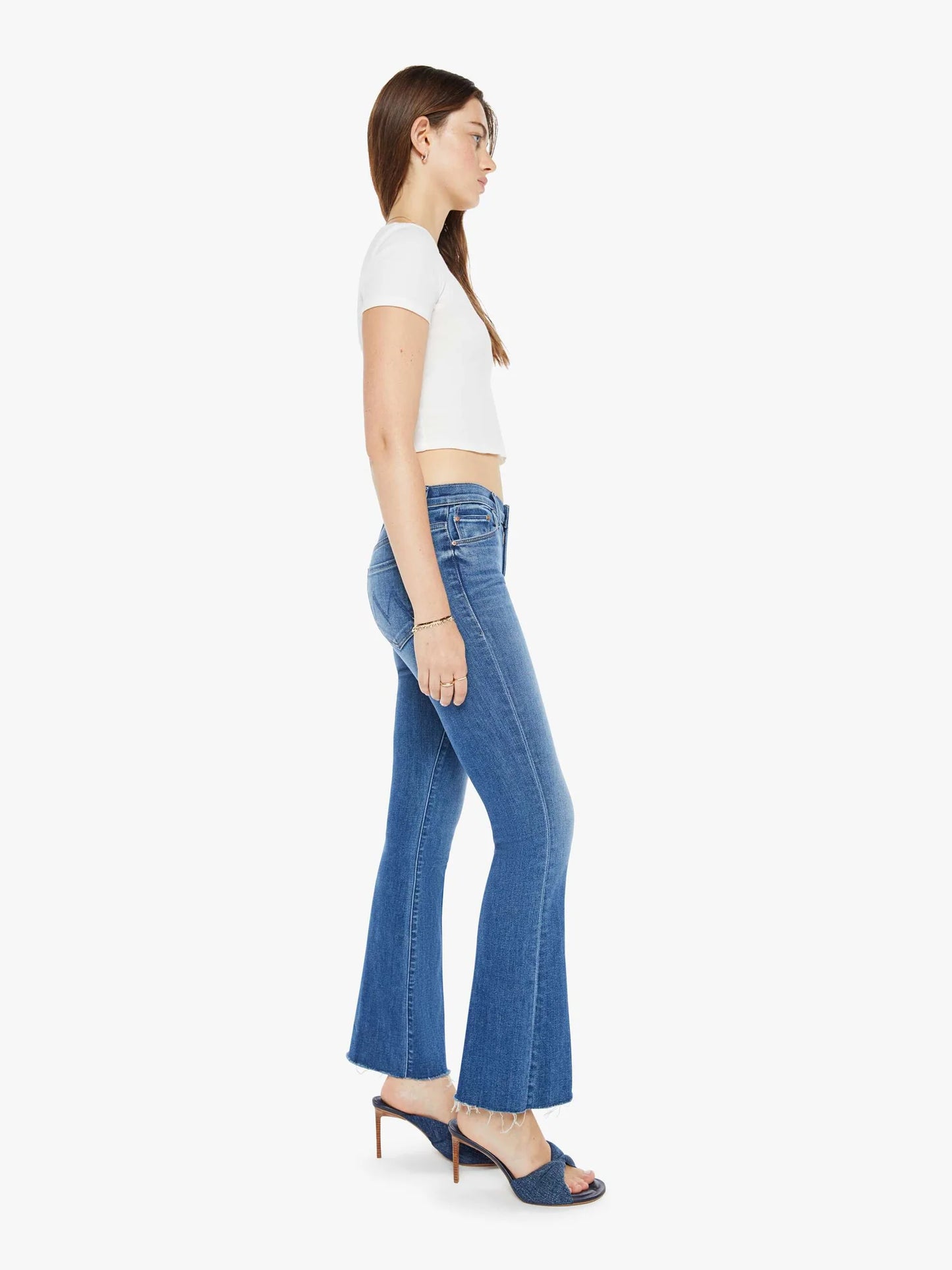 MOTHER The Weekender Fray Jeans