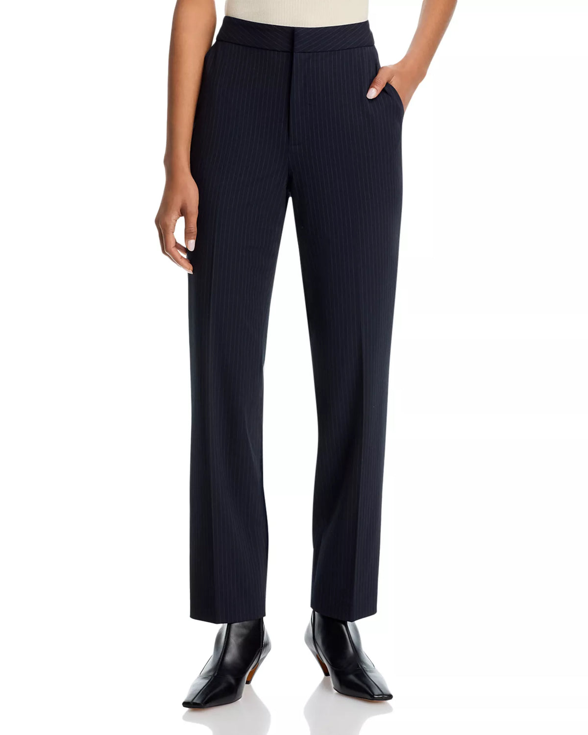 L'agence Rebel Pinstripe Trouser