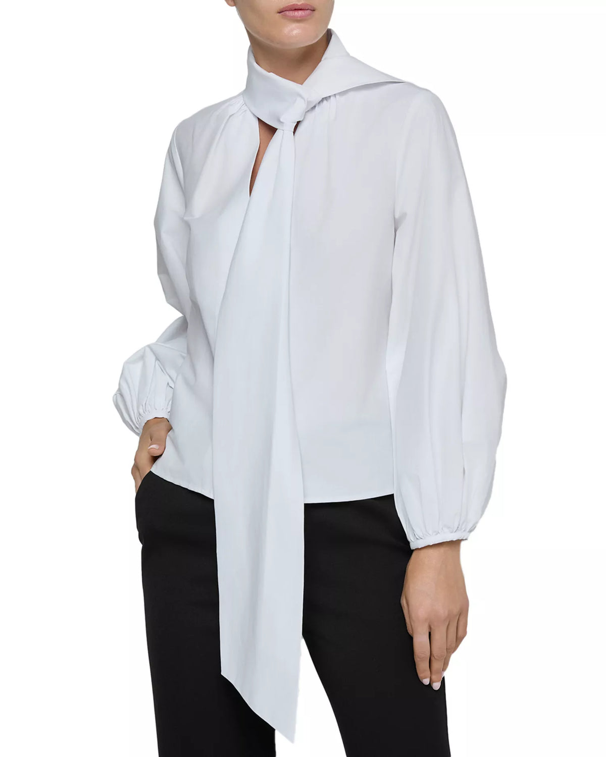 L'agence Deon Tie Neck Blouse