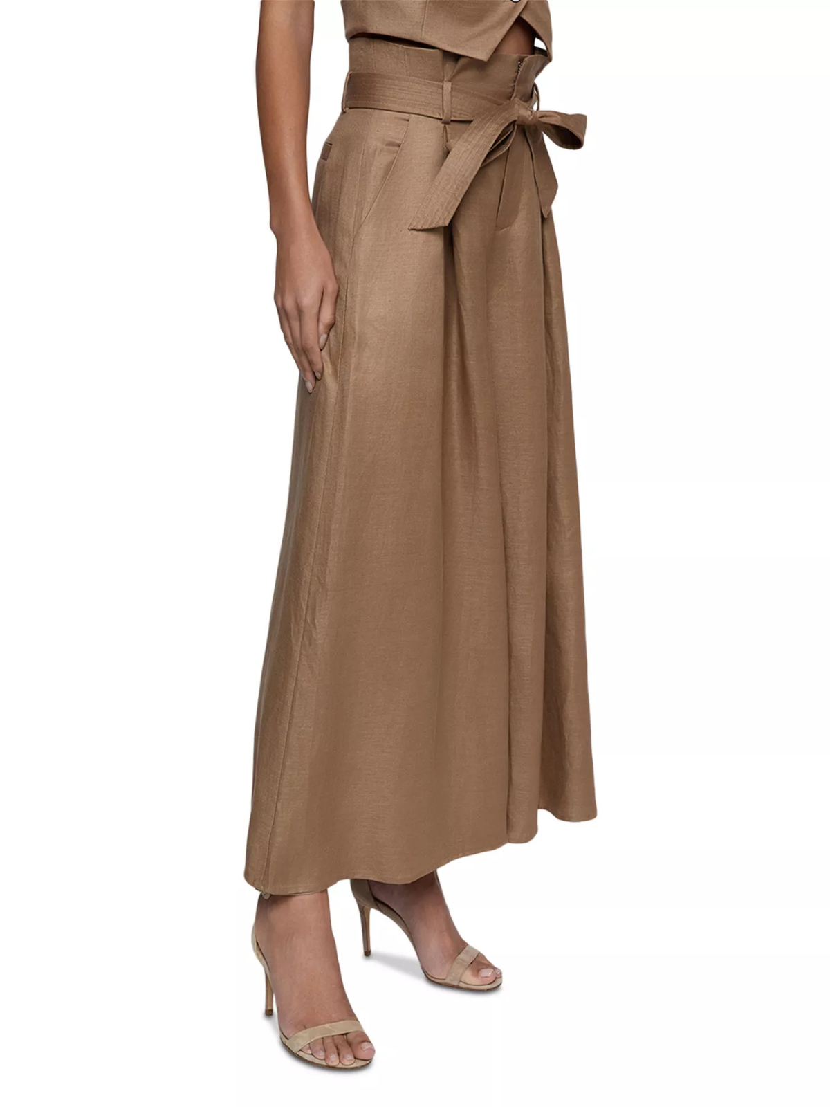 Lagence Lowen Paper Bag Crop Pant