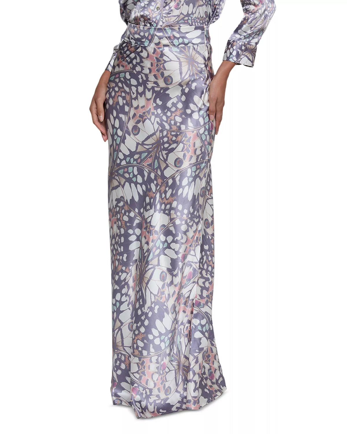 Lagence TS Ryker Bias Silk Dress