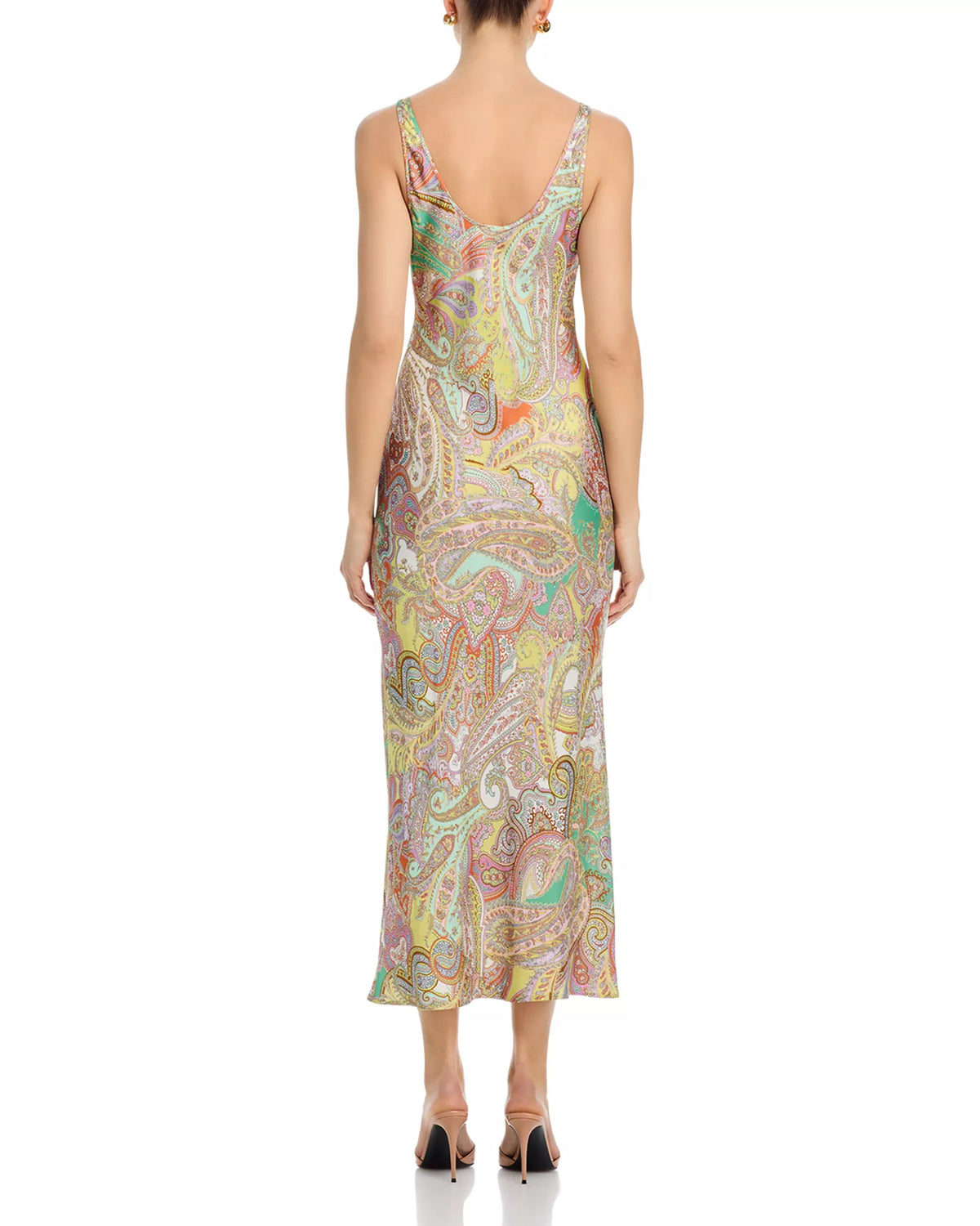 Lagence TS Akiya Satin Maxi Dress
