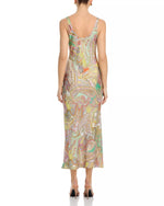 Lagence TS Akiya Satin Maxi Dress