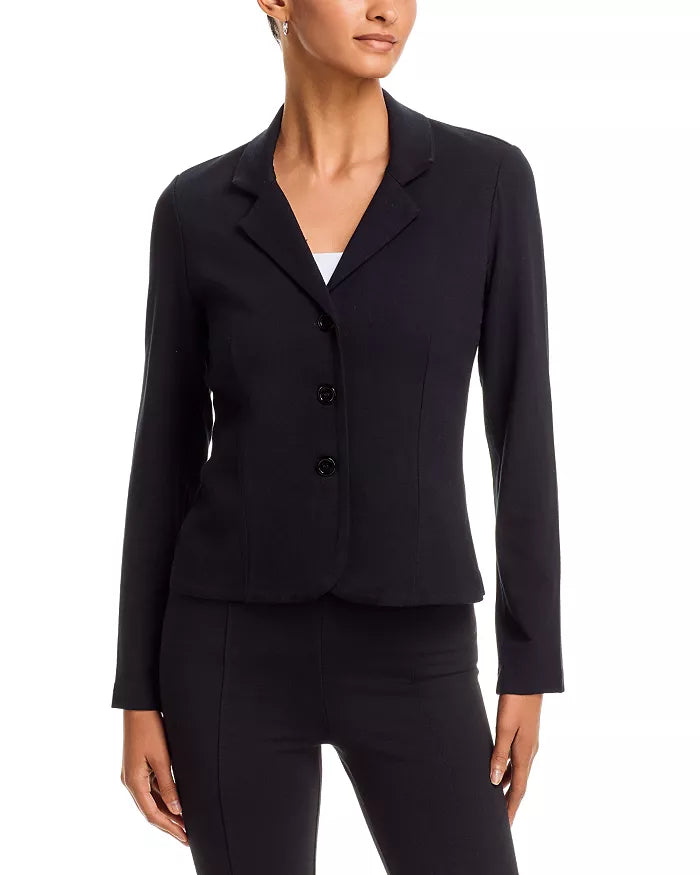 Majestic French Terry Three Button Blazer