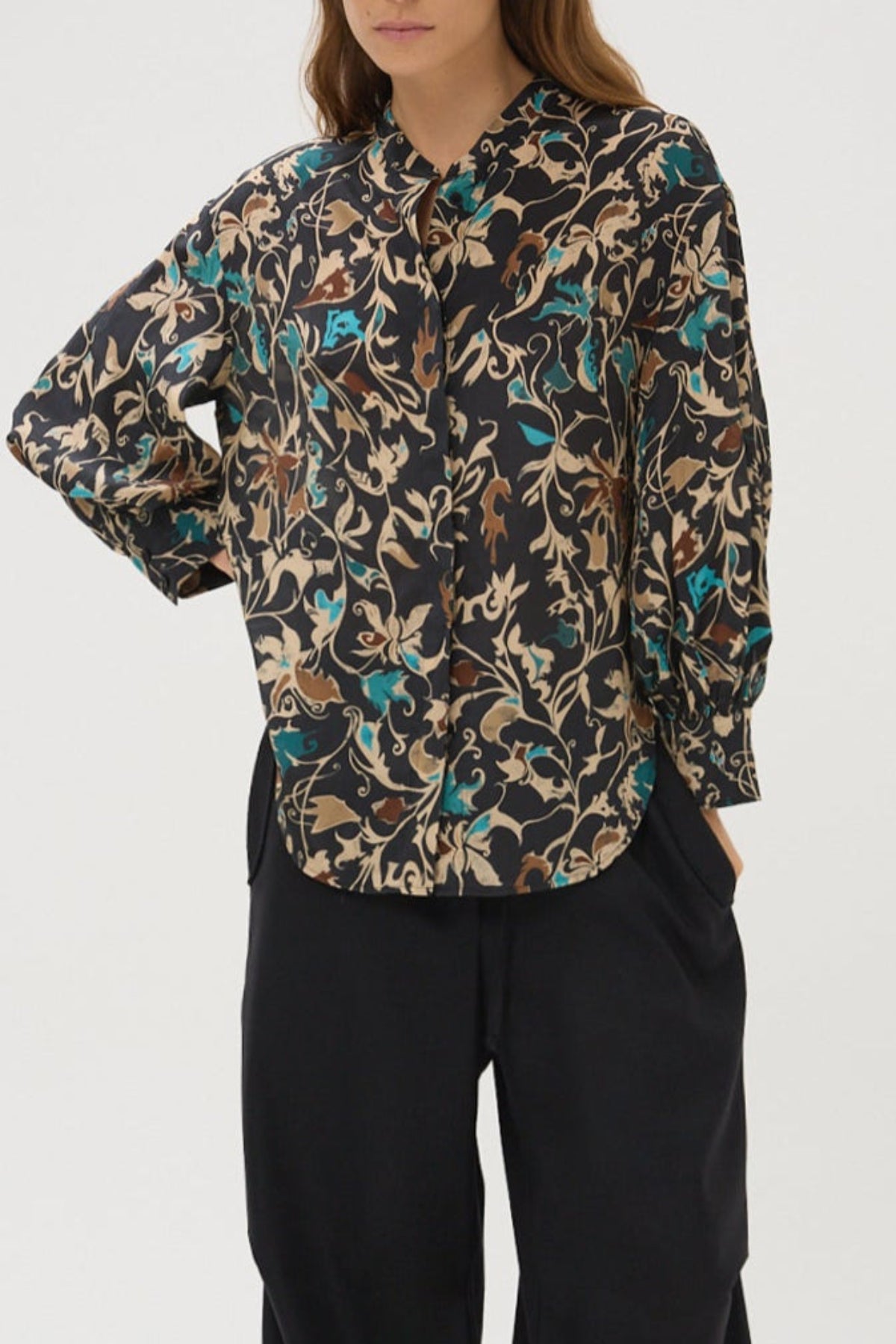 Maria Cher Berry Bianca Blouse