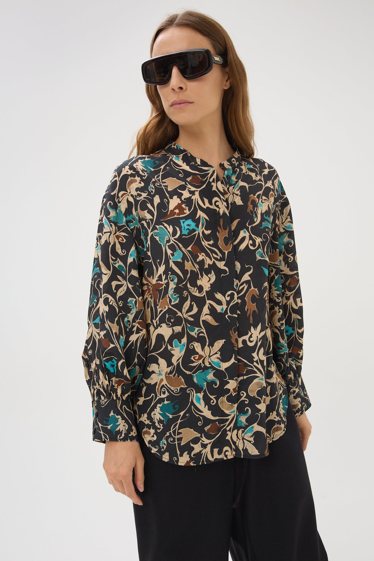 Maria Cher Berry Bianca Blouse