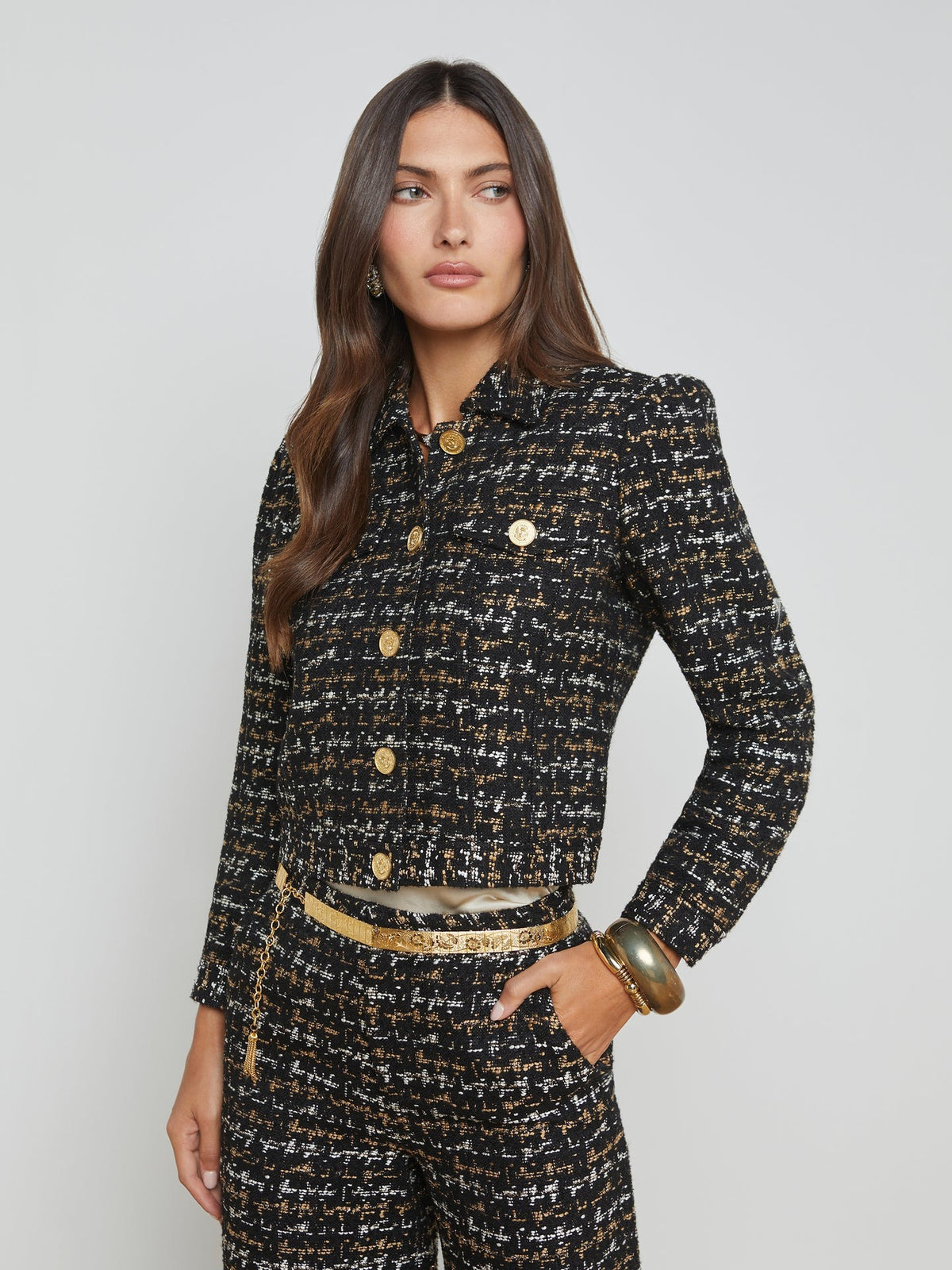 L'agence Kasey Bracelet Sleeve Jacket