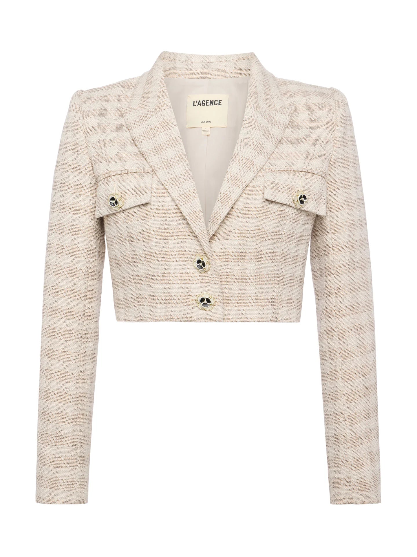 L'agence Maura Cropped Jacket