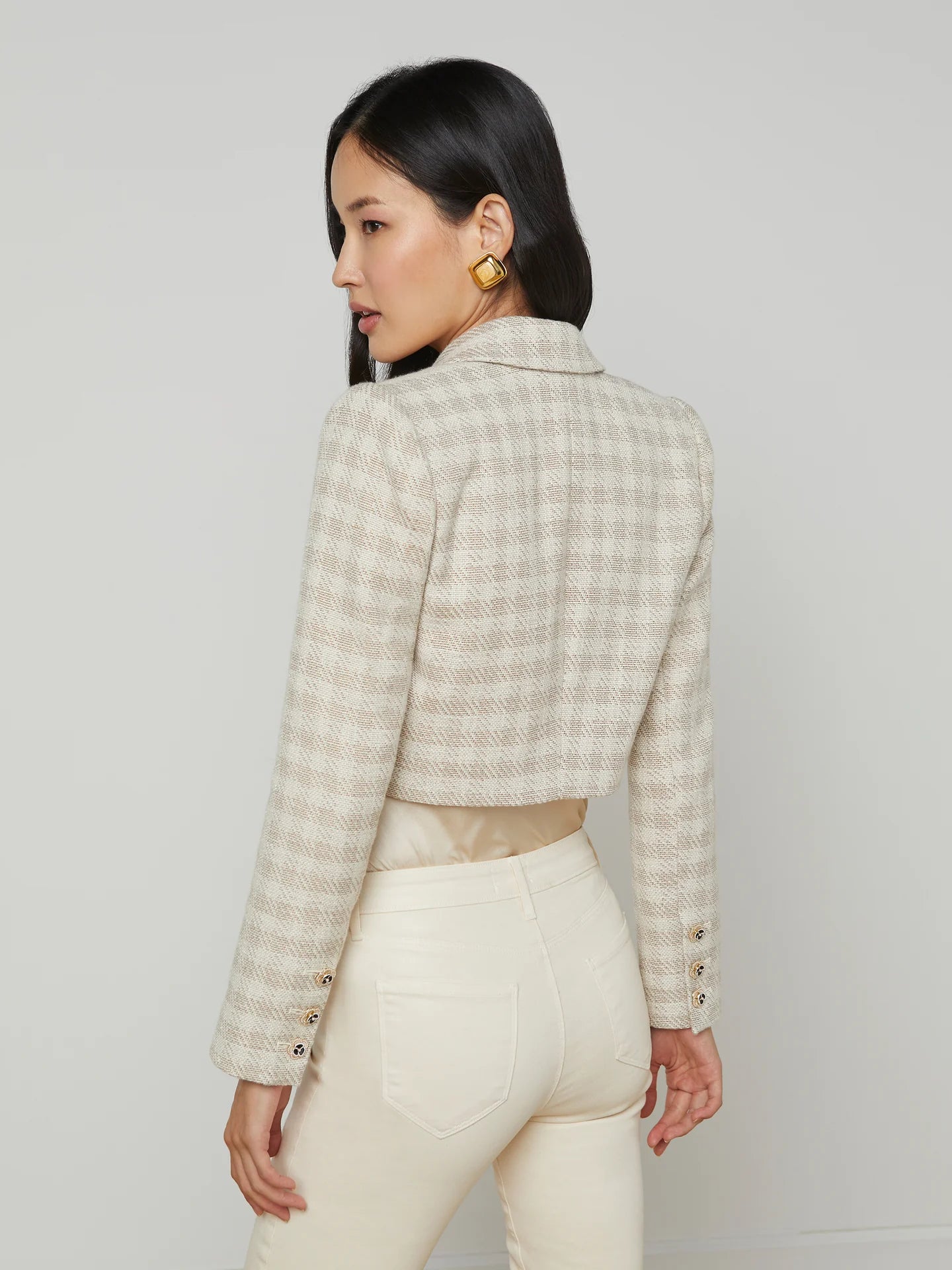 L'agence Maura Cropped Jacket