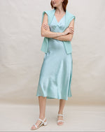 Margaret O'leary Darya Double V Dress