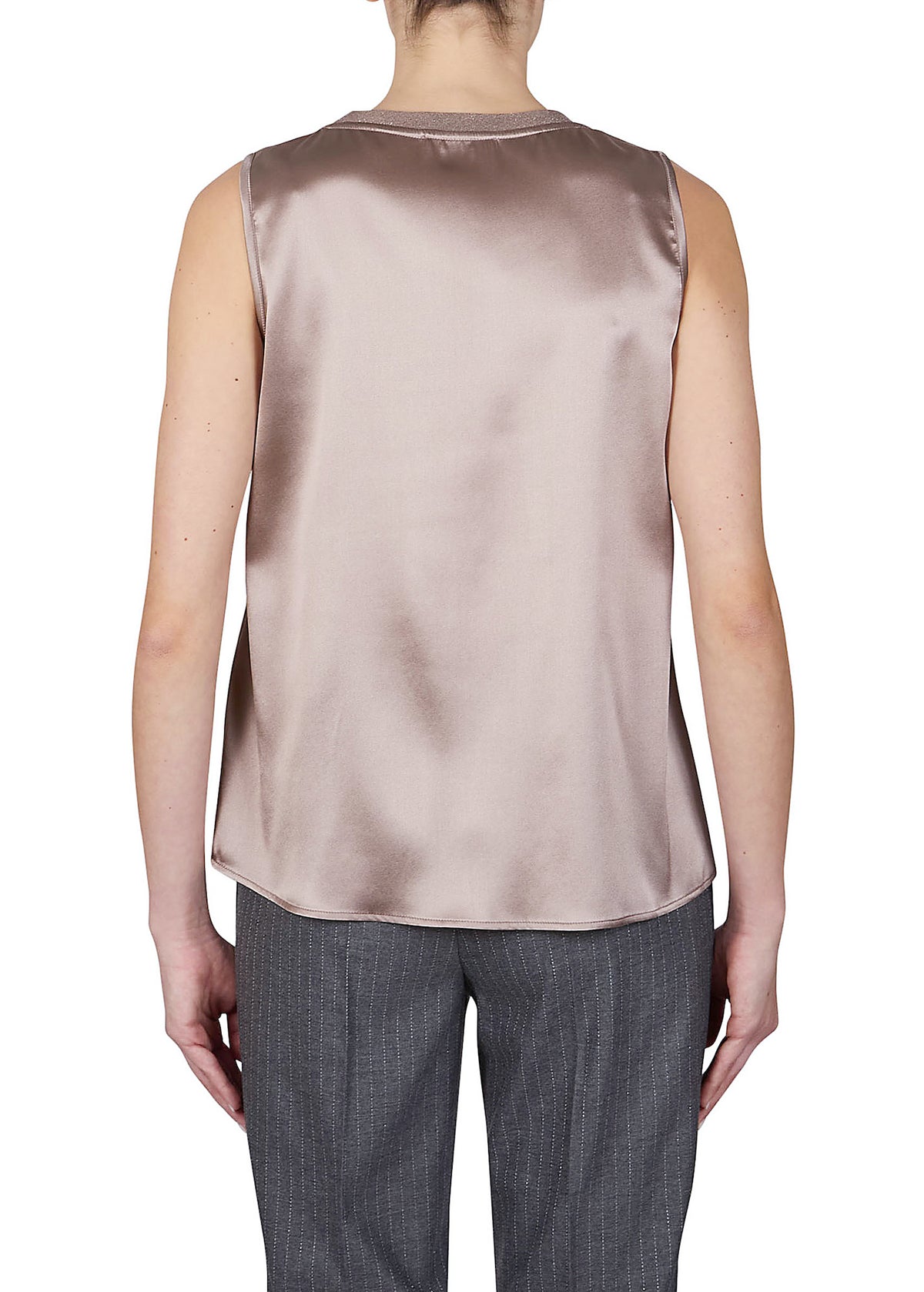 Purotatto Round Neck Sleeveless Cami