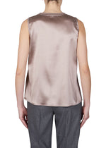 Purotatto Round Neck Sleeveless Cami