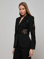 Lagence Clementine Lace Applique Blazer