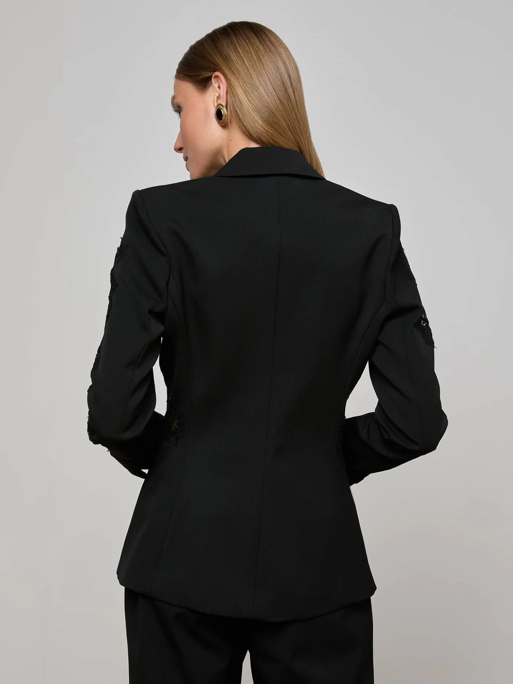 Lagence Clementine Lace Applique Blazer