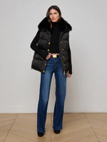 Lagence Nalo Faux Fur Puffer Vest