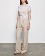 Enza Costa Classic Stripe S/S Tee