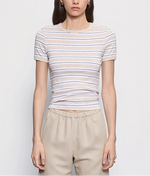 Enza Costa Classic Stripe S/S Tee