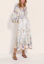 Scarlett Poppies Flora Danica Long Dress